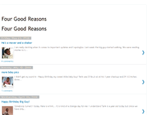 Tablet Screenshot of 4goodreasons.blogspot.com