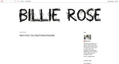 Desktop Screenshot of billie-rose.blogspot.com