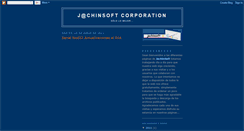 Desktop Screenshot of jachinsoft.blogspot.com