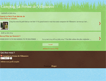 Tablet Screenshot of fermedevilleneuve.blogspot.com