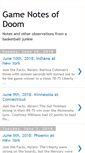 Mobile Screenshot of gamenotesofdoom.blogspot.com