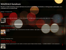 Tablet Screenshot of mazzalifurniture.blogspot.com