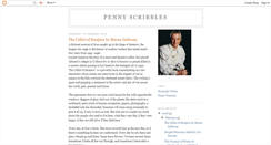 Desktop Screenshot of pennyscribbles.blogspot.com