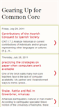 Mobile Screenshot of gearingupforcc.blogspot.com