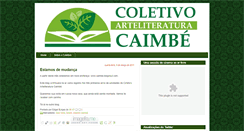Desktop Screenshot of literaturacaimbe.blogspot.com