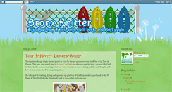 Desktop Screenshot of bronxknitter.blogspot.com