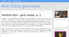 Desktop Screenshot of machina-parowa.blogspot.com
