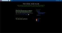 Desktop Screenshot of koolkidzklub.blogspot.com