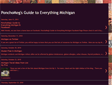 Tablet Screenshot of ponchomegguidetomichigan.blogspot.com