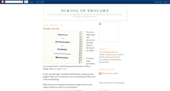 Desktop Screenshot of ajschoolofthought.blogspot.com