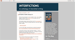 Desktop Screenshot of interfictions.blogspot.com