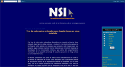 Desktop Screenshot of nosoloinformatica.blogspot.com