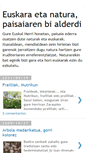 Mobile Screenshot of euskara-eta-natura.blogspot.com