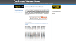Desktop Screenshot of comisioane-western-union.blogspot.com