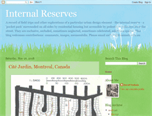 Tablet Screenshot of internalreserves.blogspot.com