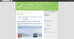 Desktop Screenshot of jornaltribunadovale.blogspot.com