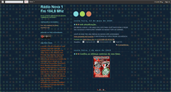 Desktop Screenshot of nova1fm.blogspot.com