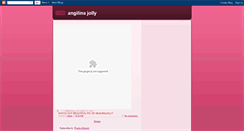 Desktop Screenshot of anjilinajolly.blogspot.com