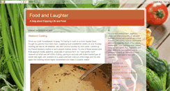 Desktop Screenshot of foodandlaughter.blogspot.com