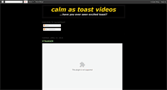 Desktop Screenshot of calmastoast.blogspot.com