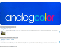 Tablet Screenshot of analogcolor.blogspot.com