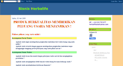 Desktop Screenshot of bisnis-herbalife.blogspot.com