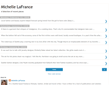 Tablet Screenshot of michellelafrance.blogspot.com