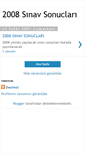 Mobile Screenshot of kpss-osym-oss-2008-sonuclar.blogspot.com