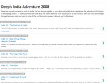 Tablet Screenshot of deepsindiaadventure.blogspot.com