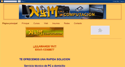 Desktop Screenshot of nymcomputacion.blogspot.com