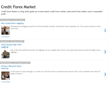 Tablet Screenshot of creditforexmarket.blogspot.com