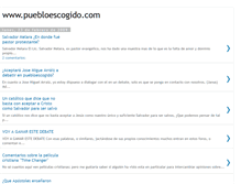 Tablet Screenshot of elpuebloescogido.blogspot.com