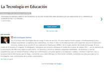 Tablet Screenshot of julio-tecnologiaeneducacion.blogspot.com