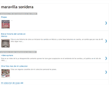 Tablet Screenshot of mundosonidero-mx.blogspot.com