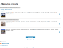 Tablet Screenshot of jbconstrucciones.blogspot.com