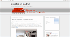 Desktop Screenshot of mueblesarganda.blogspot.com