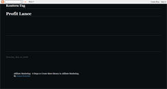 Desktop Screenshot of profitlancepro.blogspot.com