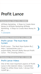 Mobile Screenshot of profitlancepro.blogspot.com