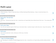 Tablet Screenshot of profitlancepro.blogspot.com
