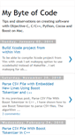 Mobile Screenshot of mybyteofcode.blogspot.com