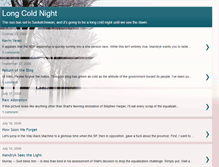 Tablet Screenshot of longcoldnight.blogspot.com