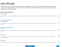 Tablet Screenshot of infotpp2007.blogspot.com
