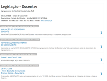 Tablet Screenshot of legislacaodocentesavelt.blogspot.com