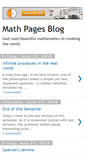 Mobile Screenshot of mathpages.blogspot.com