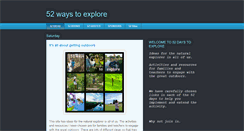 Desktop Screenshot of 52daystoexplore.blogspot.com