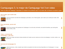 Tablet Screenshot of cantajuegos3.blogspot.com
