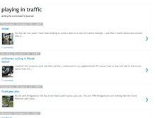 Tablet Screenshot of iamplayingintraffic.blogspot.com