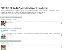 Tablet Screenshot of partidodelapaz.blogspot.com