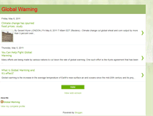 Tablet Screenshot of globalwarning2011.blogspot.com