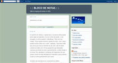 Desktop Screenshot of blogdenotas.blogspot.com